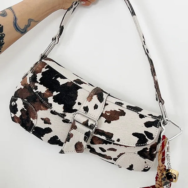 Animal Canvas Shoulder Bag