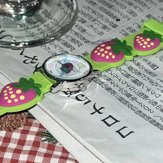 Green Berry Wristwatch