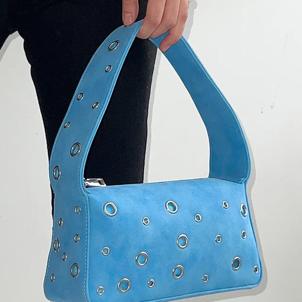 Suede Tomt Tote Shoulder Bag