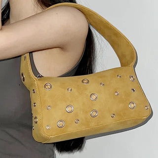 Suede Tomt Tote Shoulder Bag