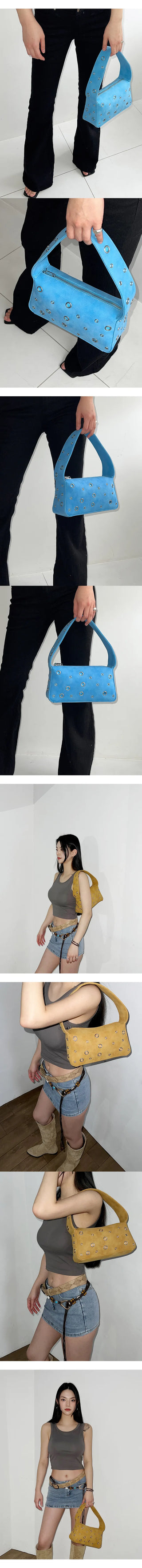 Suede Tomt Tote Shoulder Bag