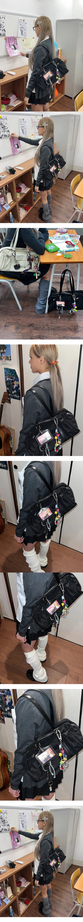 Star Candy Color Keychain Bag Decoration Bag