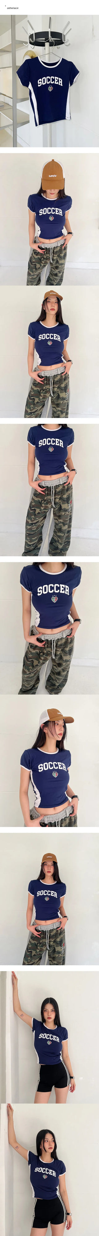 Classic sporty short-sleeved t-shirt