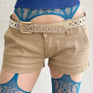 Retro Glee Vegan Leather Belt