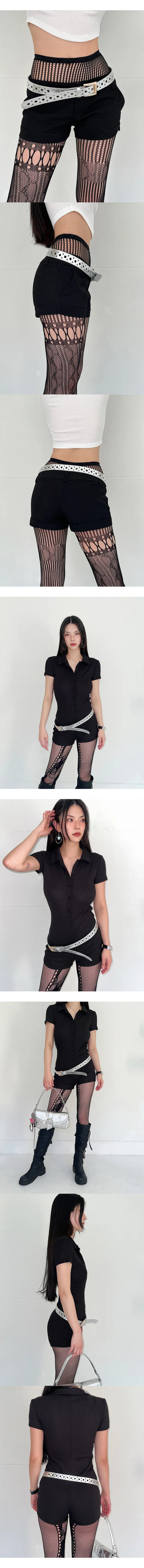 Retro Glee Vegan Leather Belt