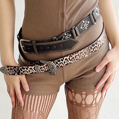 Boston Leopard Belt