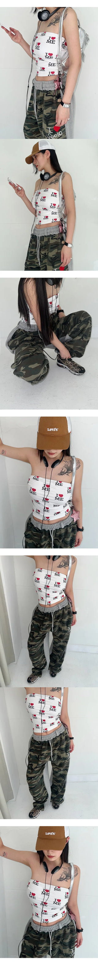 Love Me Banding Top T-Shirt