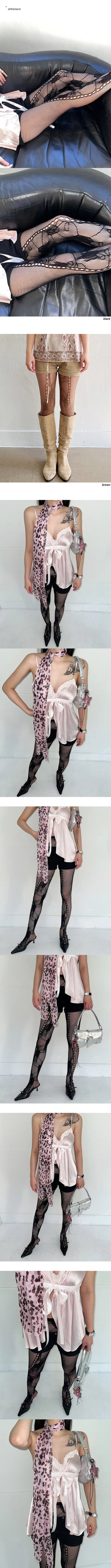 Royal Rose Fishnet Stockings
