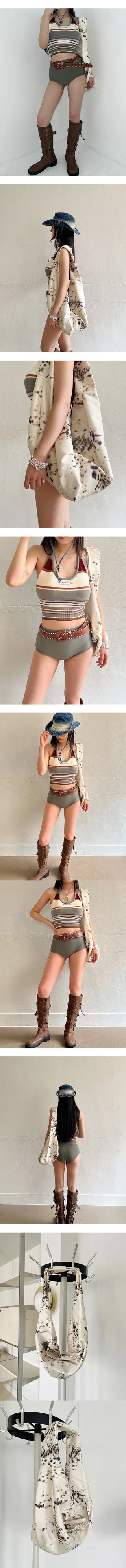 Bersha shoulder bag, scarf bag, and bobusang bag