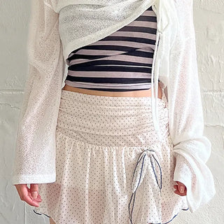 Margaret Dot Mini Skirt