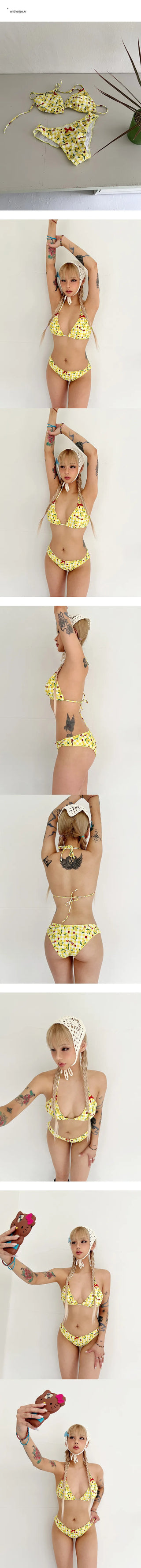 Mona Kitsch Frill Bikini
