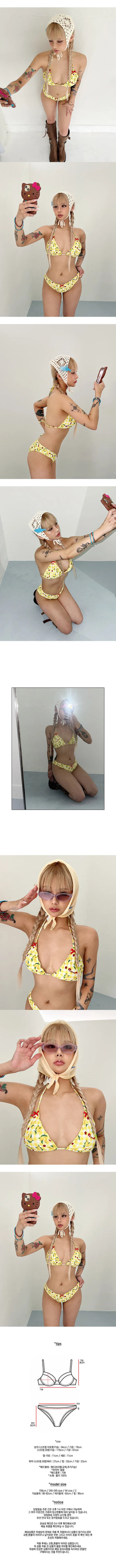 Mona Kitsch Frill Bikini