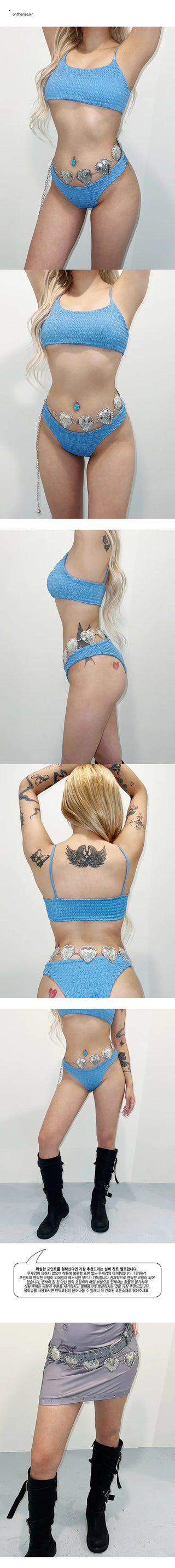 Nut Heart Turkish Gemstone Ethnic Belt