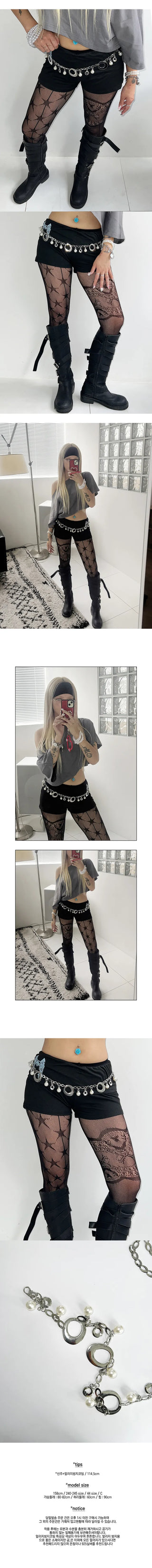 Latin silver pearl belt silver belt