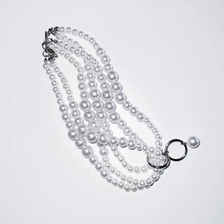 Layered pearl bracelet
