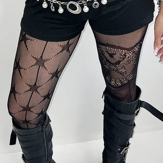 Pop of Unbalanced Stockings