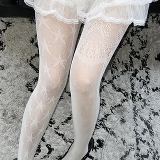 Pop of Unbalanced Stockings