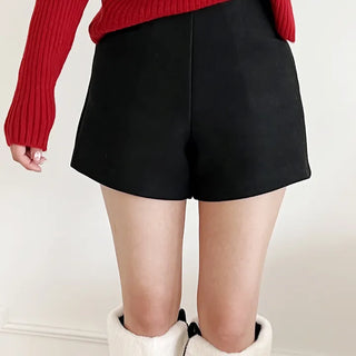 Winter wool pants in
