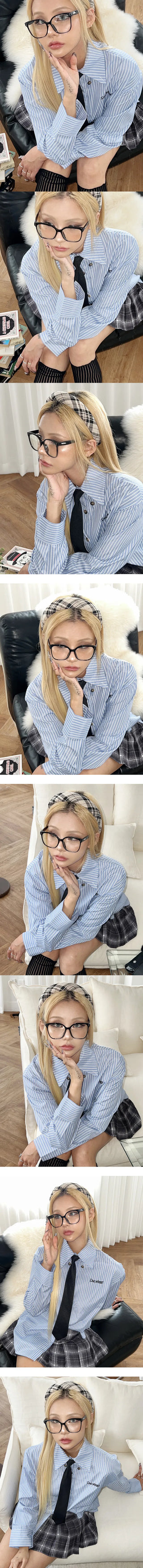 Megan wide horn-rimmed glasses, , large glasses, blue light blocking lenses