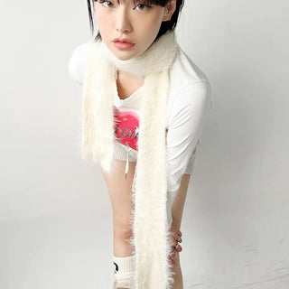 Angora muffler