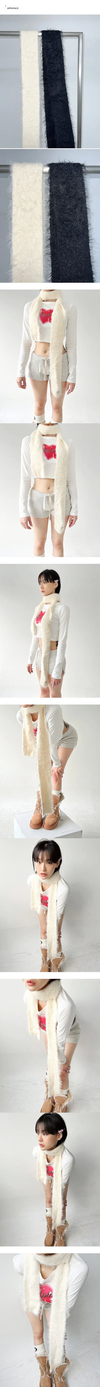 Angora muffler