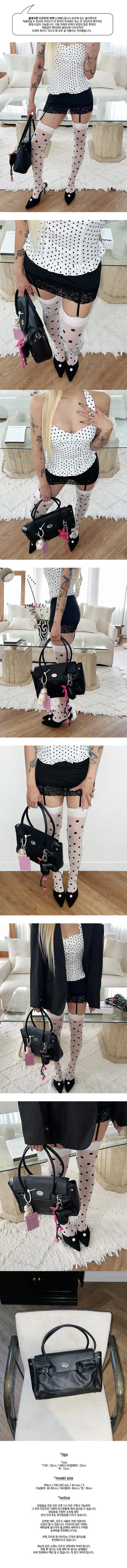 Black classic big shoulder bag