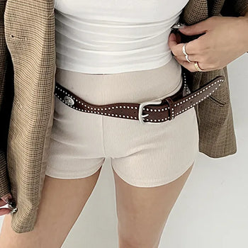 Wavy Stud Belt