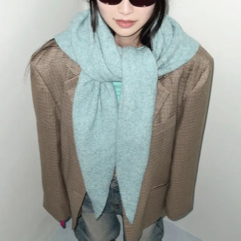 Shawl bonnet muffler scarf