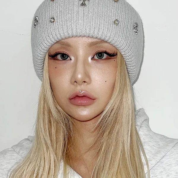 Crochet beanie cowboy hat