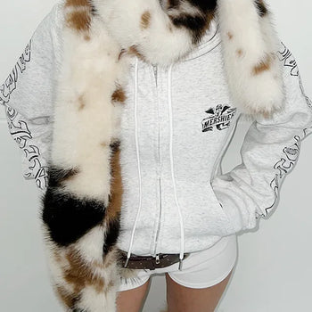 Softy Eco Fur Muffler Scarf for Christmas