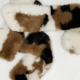 Softy Eco Fur Muffler Scarf for Christmas