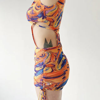 Miranda Pop Bikini One-Piece Set