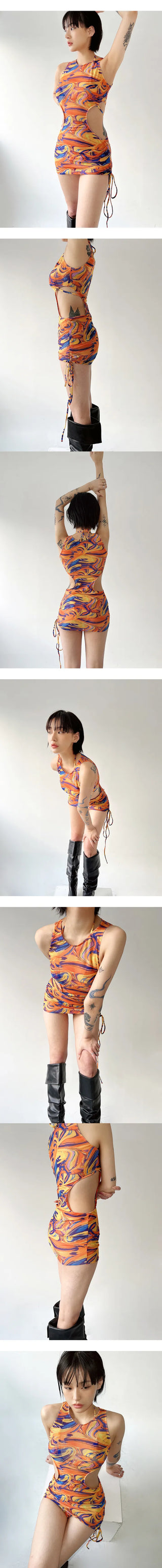 Miranda Pop Bikini One-Piece Set