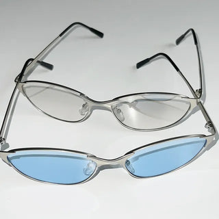 Silver Glowing Color Sunglasses Color Glasses Running