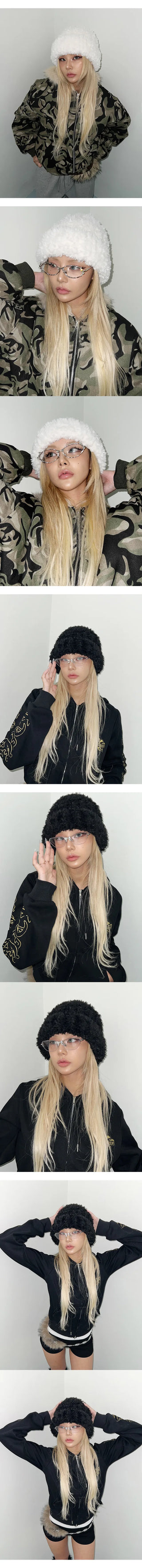 Bubble beanie color winter hat long beanie short beanie cozy