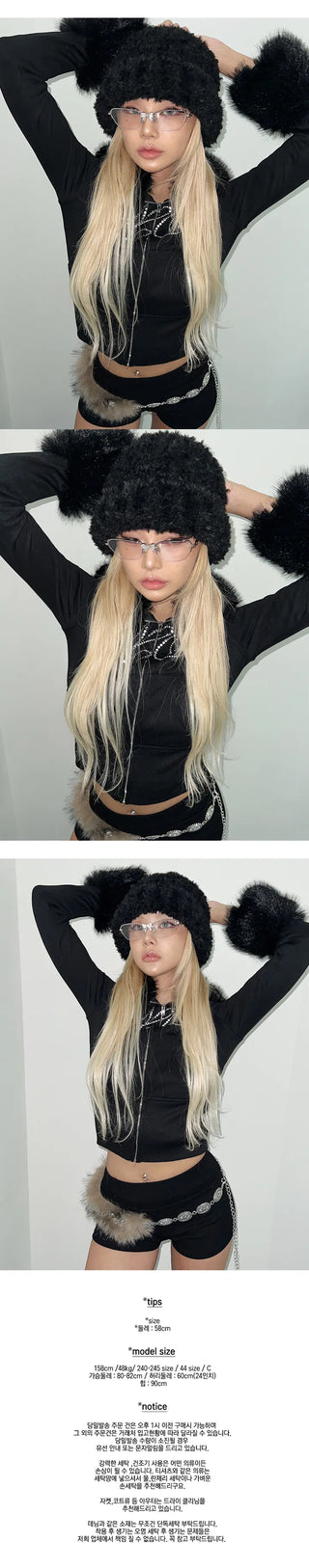 Bubble beanie color winter hat long beanie short beanie cozy