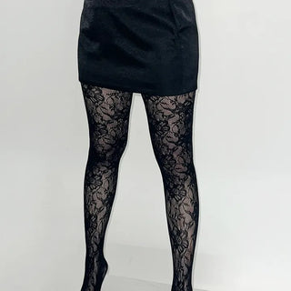 Dressy lace stockings