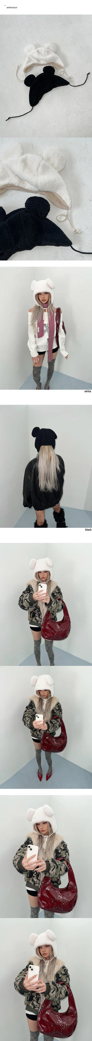Bear Hat  Teddy Bear Winter Hat Earmuffs Teddy Bear