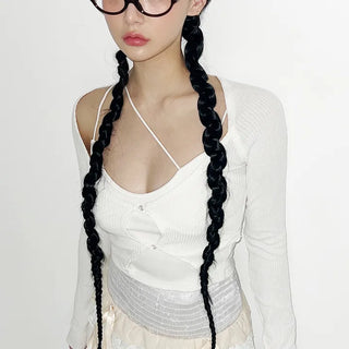 Fontana double-braid wig set of 2