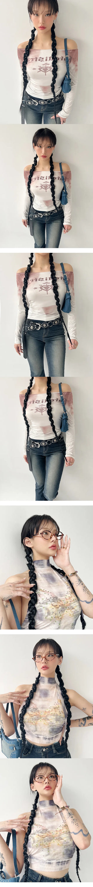 Fontana double-braid wig set of 2