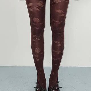 Brown antique stockings, 2 types