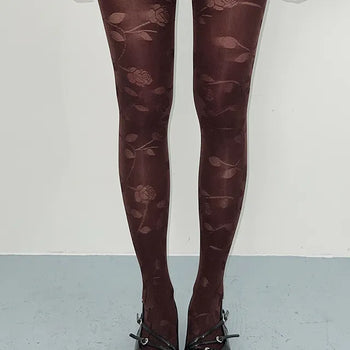 Brown antique stockings, 2 types