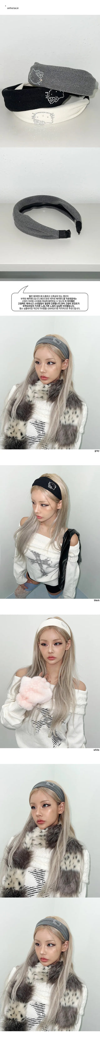 Cat's Cubic Hairband color headband