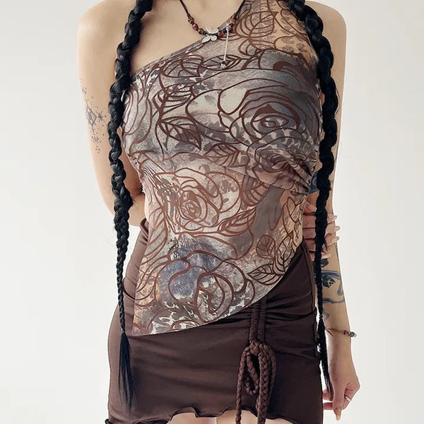 Round-rowing sleeveless nasi