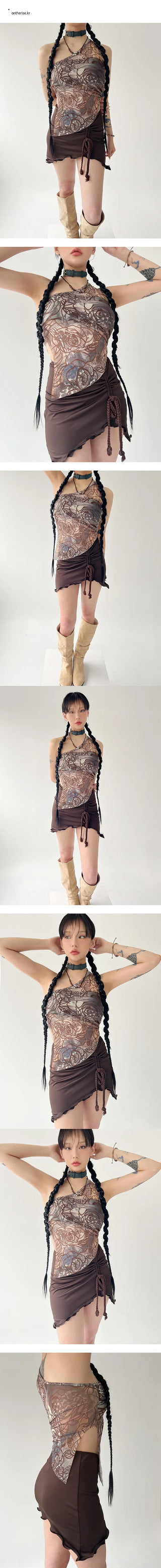 Round-rowing sleeveless nasi