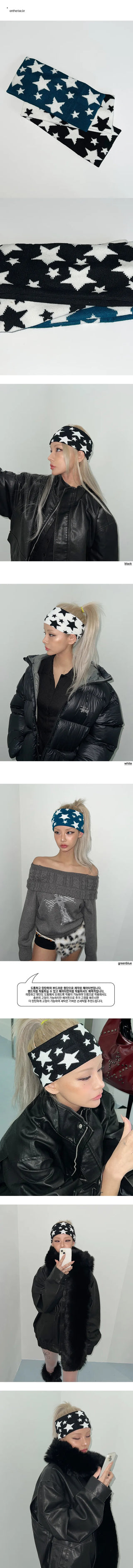 Star hair turban  star hair band