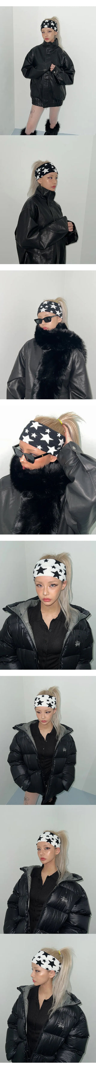 Star hair turban  star hair band