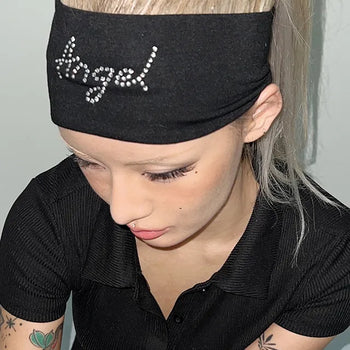 Angel Stuffing Cubic Hairband color Hair Turban Gyaru