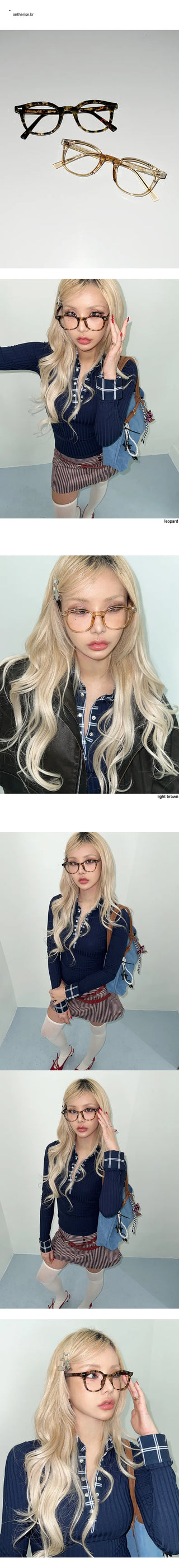 Elemental horn-rimmed glasses, geek chic, gyaru, hopi