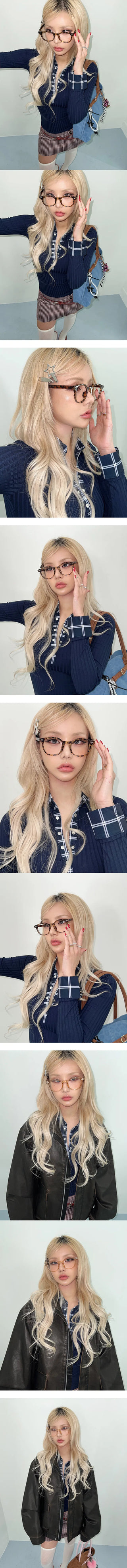 Elemental horn-rimmed glasses, geek chic, gyaru, hopi